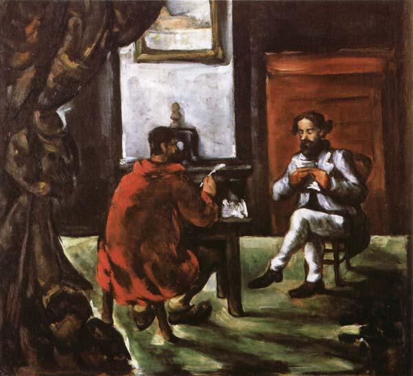 Paul Cezanne Paul Alexis Reading to Zola